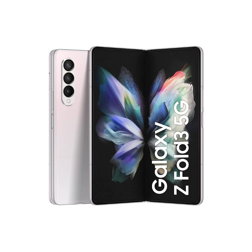Samsung Galaxy Z Fold3 5G (Phantom Silver, 12GB RAM, 256GB Storage)