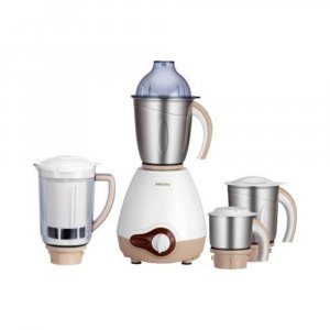 PHILIPS HL 1646/01 600 W Mixer Grinder (4 Jars, Silver, Brown)