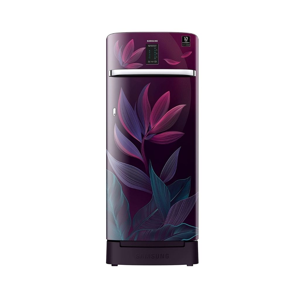 Samsung 225 L 3 Star Direct Cool Single Door Refrigerator Paradise Bloom Purple (RR23A2F2Y9R)