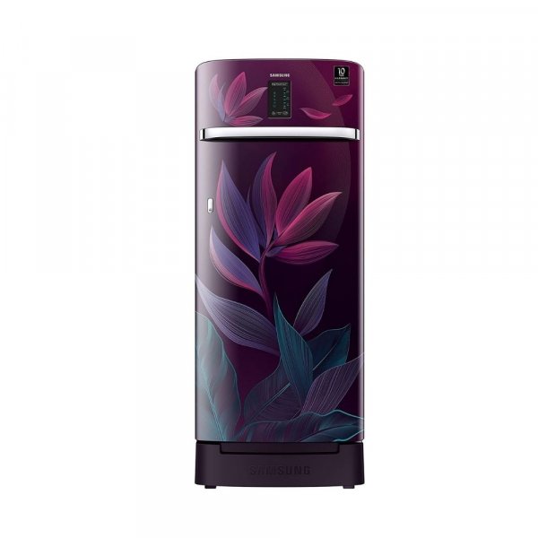 Samsung 225 L 3 Star Direct Cool Single Door Refrigerator Paradise Bloom Purple (RR23A2F2Y9R)