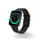 Pebble Pace Pro Smart Watch with 1.7 Bright HD Curved Display(PFB14 Jet Black)