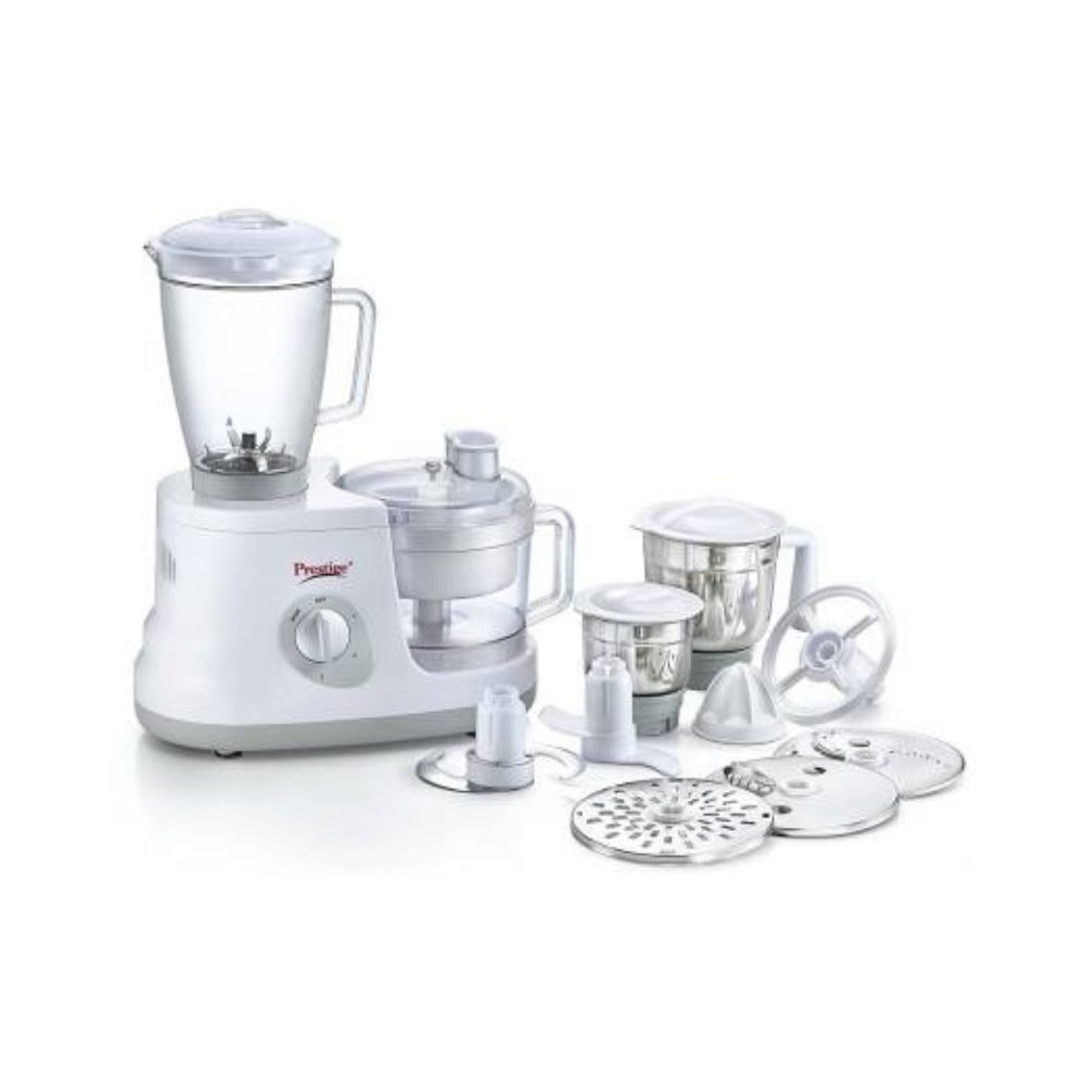 Prestige 41407 All Rounder 600 W Food Processor  (White)