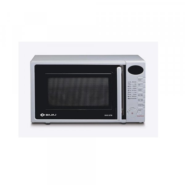 Bajaj 20 Litres Grill Microwave Oven with Jog Dial (2005 ETB, White)