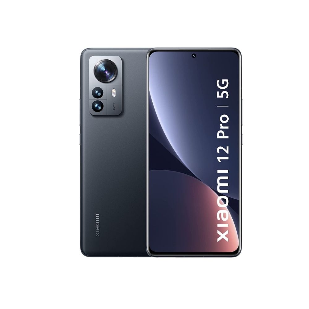 Xiaomi 12 Pro 5G (Noir Black, 8GB RAM, 256GB Storage)