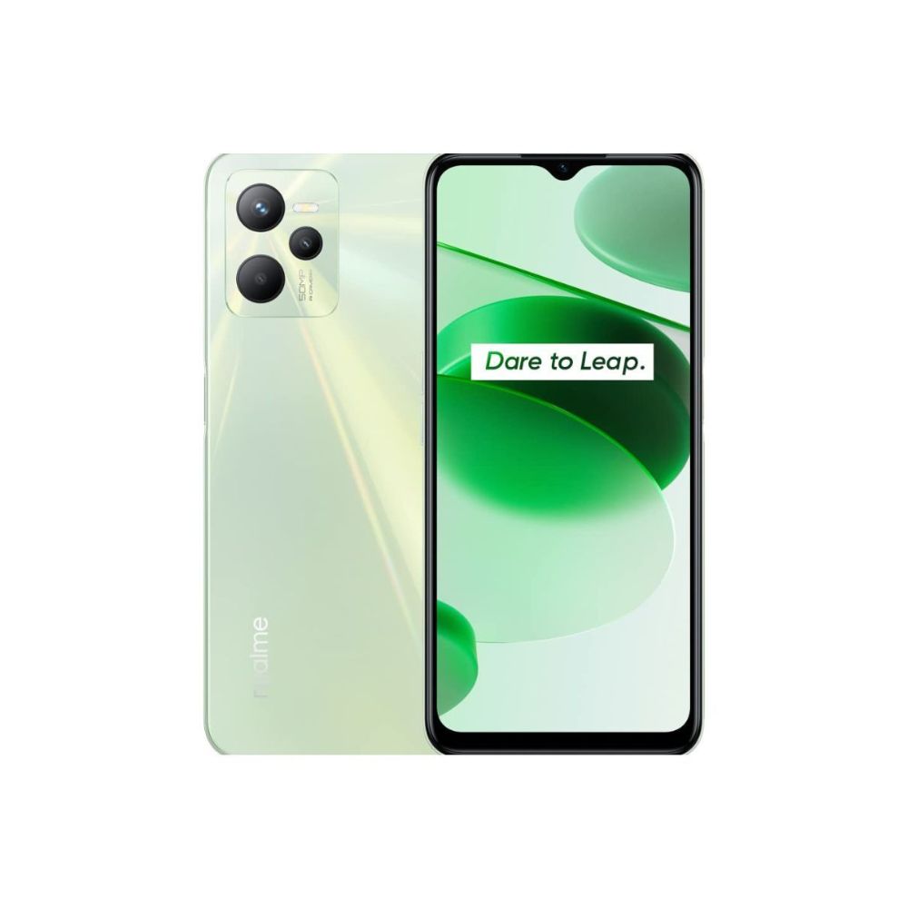 realme C35 (Glowing Green, 4GB RAM, 64GB Storage)