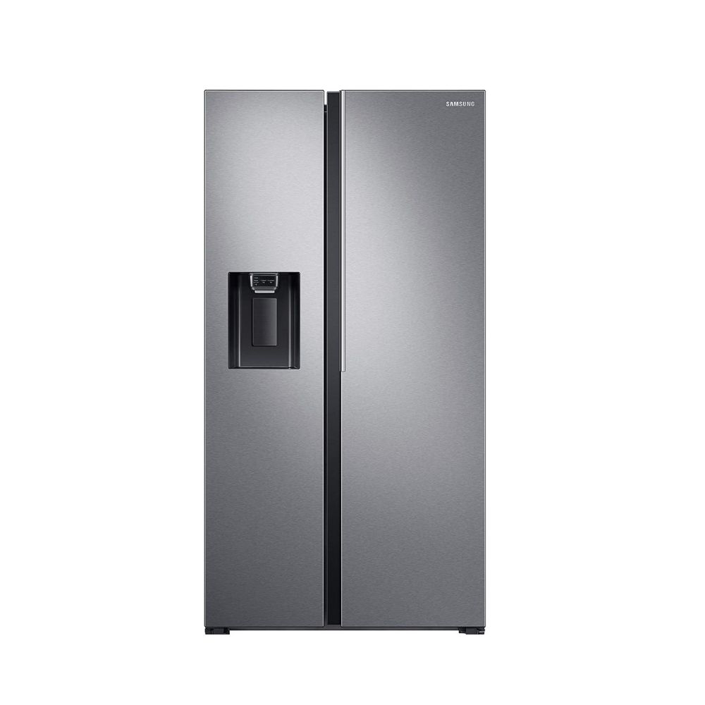 Samsung 676 L Side by Side Refrigerator (RS74R5101SL, Silver)