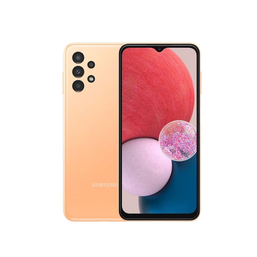 Samsung Galaxy A13 (64GB ROM, 4GB RAM, SM-A135FZOGINS, Orange)