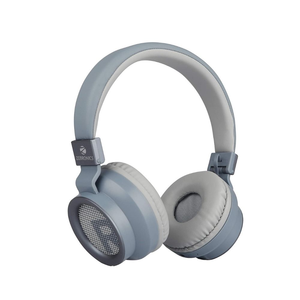 Zebronics Zeb-Bang Bluetooth Headset Grey