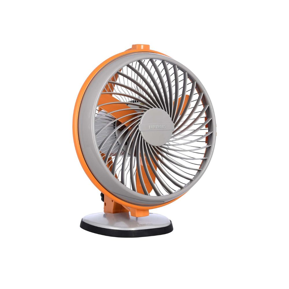 Luminous Buddy 230mm 55-Watt High Speed Personal Fan (Royal Orange)