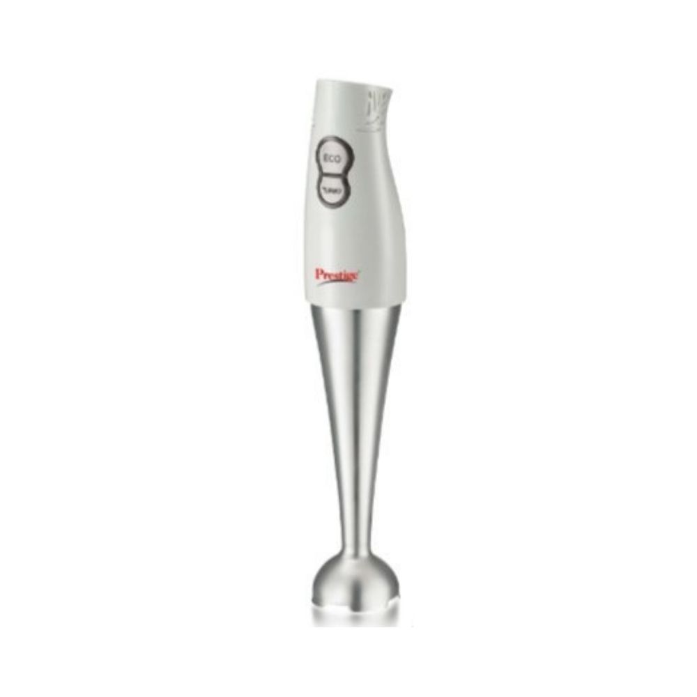 Prestige PHB 10.0 140-Watt Hand Blender with 2 Touch Speed Adjustable (White/Silver)