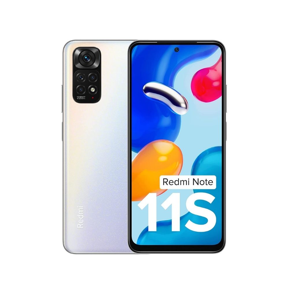 Redmi Note 11S (Polar White, 6GB RAM, 128GB Storage)