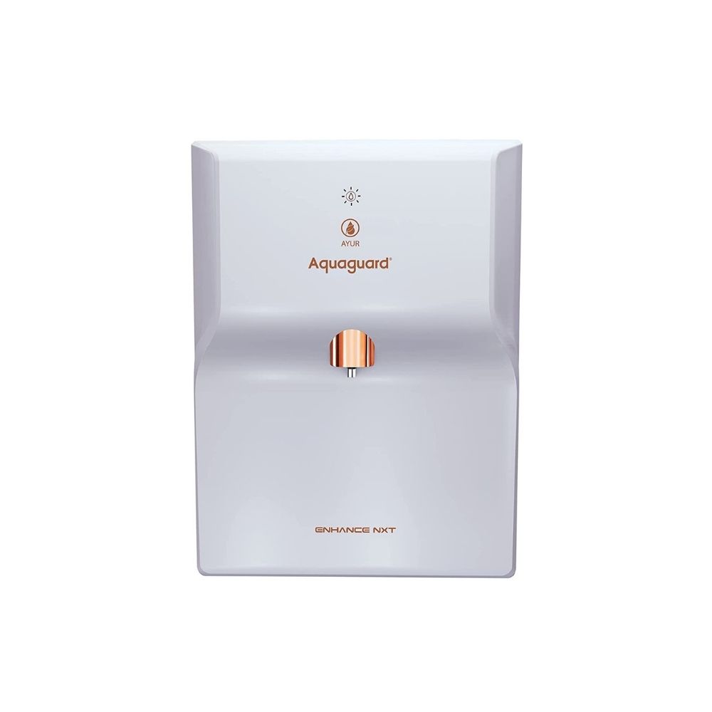Aquaguard Enhance NXT + AYUR UV Water Purifier (White)