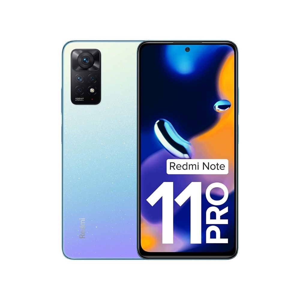 Redmi Note 11 Pro (Star Blue, 8GB RAM, 128GB Storage)
