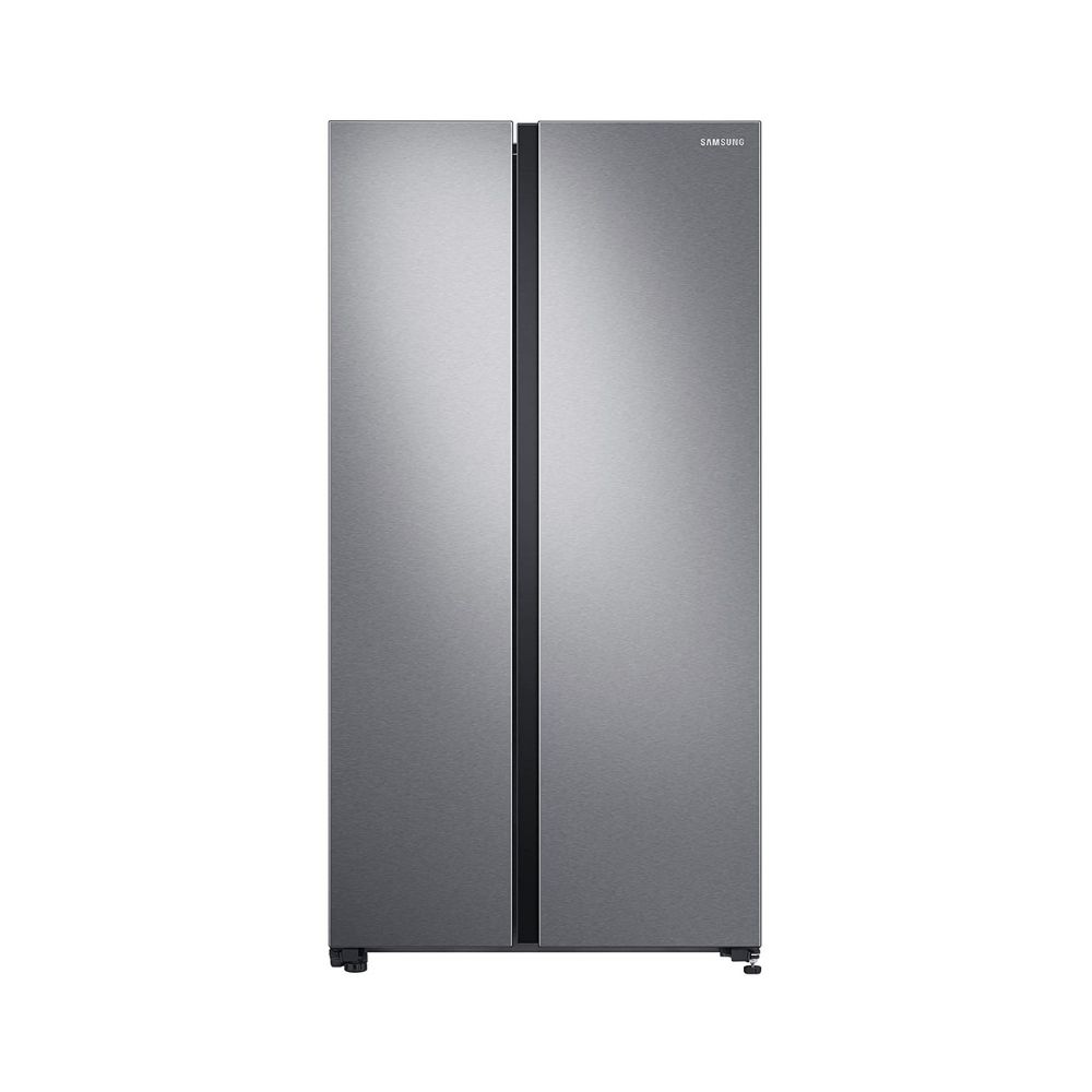 Samsung 692 L Inverter Frost-Free Side-by-Side Refrigerator (RS72A50K1SL/TL, EZ Clean Steel)