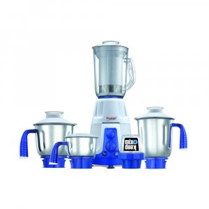 Prestige Deluxe Plus VS (750 Watt) Mixer Grinder with 3 Stainless Steel Jar + 1 Mix-o-keep Jar+1 Juice Extractor