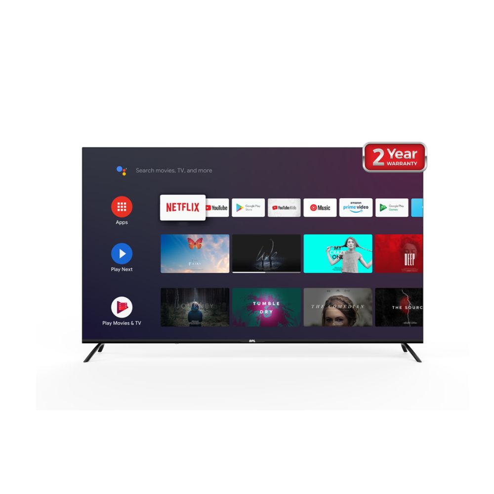 BPL 139.7 cm (55 inch) Ultra HD (4K) LED Android Smart TV, 55U-A4310