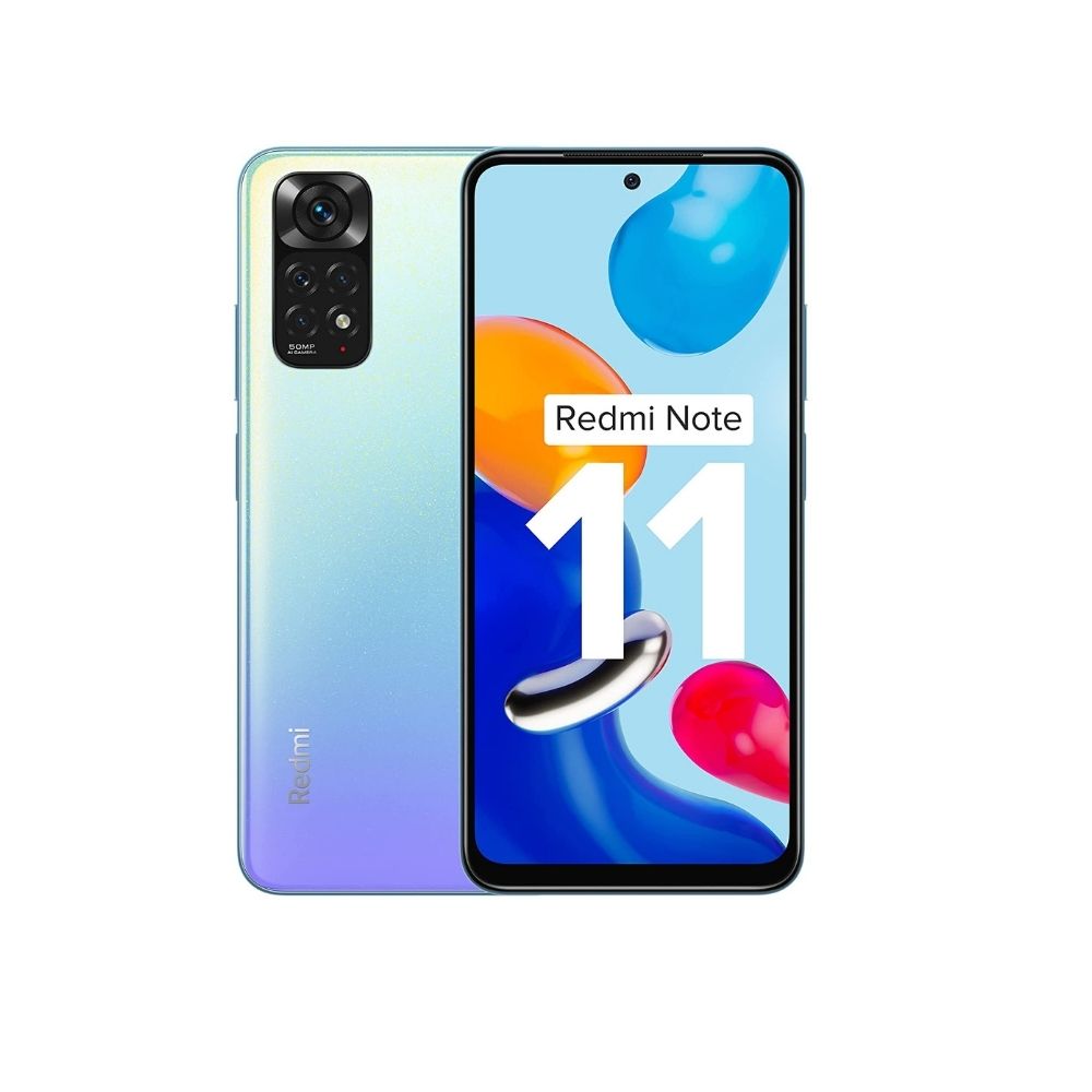 Redmi Note 11 (Starburst White, 6GB RAM, 128GB Storage)
