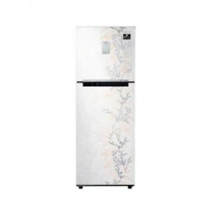 Samsung 222 L 3 Star Frost Free Double Door Refrigerator Mystic Overlay White (RT28T3A336W/HL)