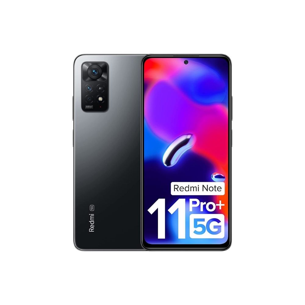 Redmi Note 11 Pro + 5G (Stealth Black, 8GB RAM, 128GB Storage)
