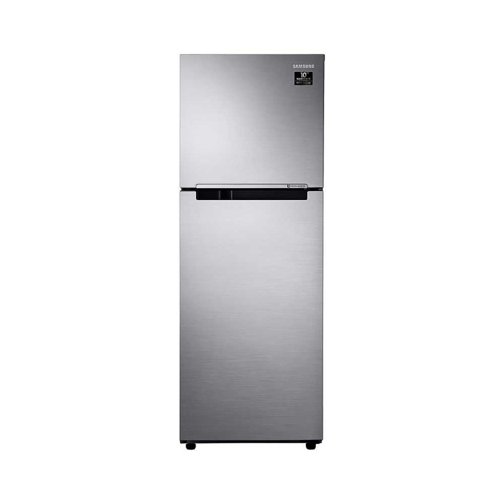 Samsung 253 L 2 Star Inverter Frost-Free Double Door Refrigerator (RT28T3042S8/NL, Elegant Inox)