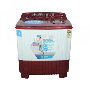 Voltas Beko 7 kg Semi Automatic Top Load Red  (WTT70ABRT)