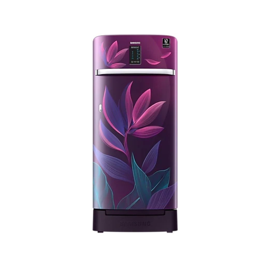 Samsung 198 L 4 Star Direct Cool Single Door Refrigerator Paradise Bloom Purple (RR21A2F2X9R/HL)