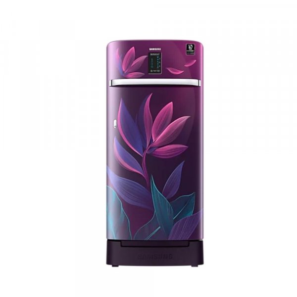 Samsung 198 L 4 Star Direct Cool Single Door Refrigerator Paradise Bloom Purple (RR21A2F2X9R/HL)