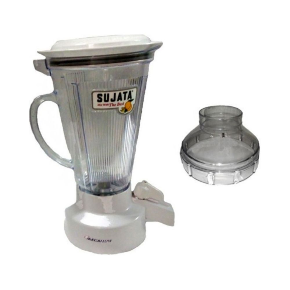Sujata Megaflow Jar Sujata 810 W 810 W Juicer Mixer Grinder (1 Jar, White)