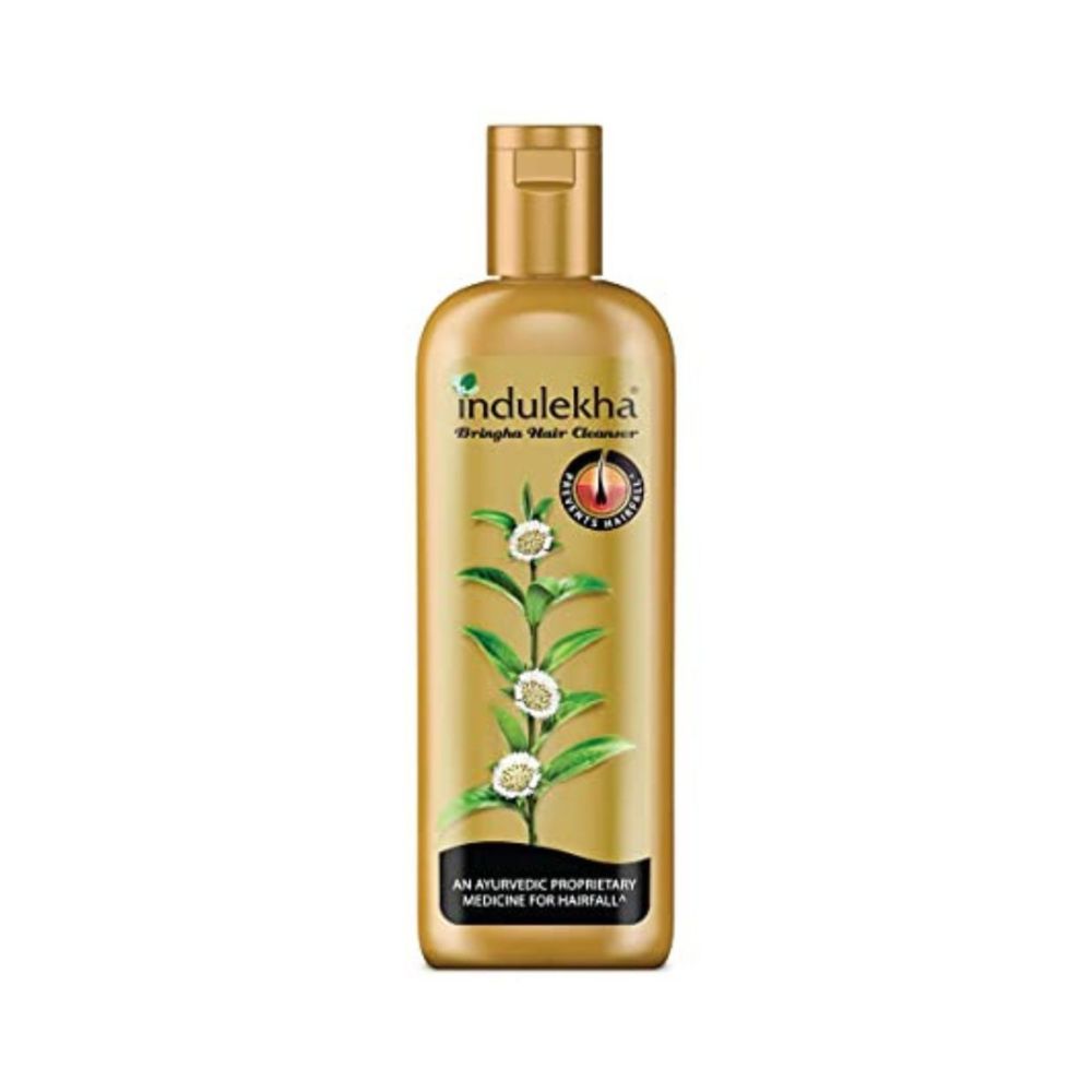 Indulekha Bringha Ayurvedic Shampoo 340 ml, With Bringharaj Extracts, Amla, Shikakai For Men & Women