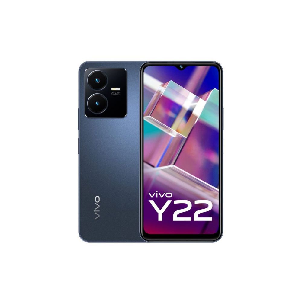 Vivo Y22 (blue, 4GB RAM, 64GB Storage)