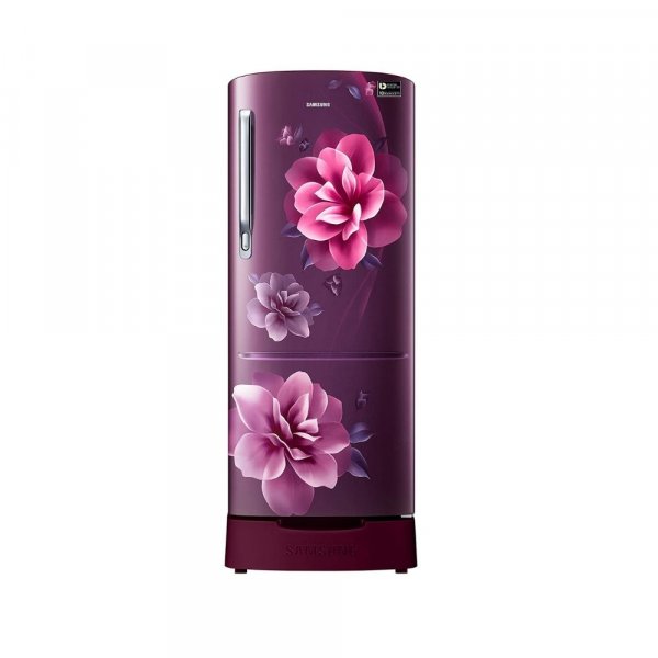 Samsung 192 L Direct Cool Single Door 3 Star Refrigerator Camellia Purple (RR20A282YCR/NL)