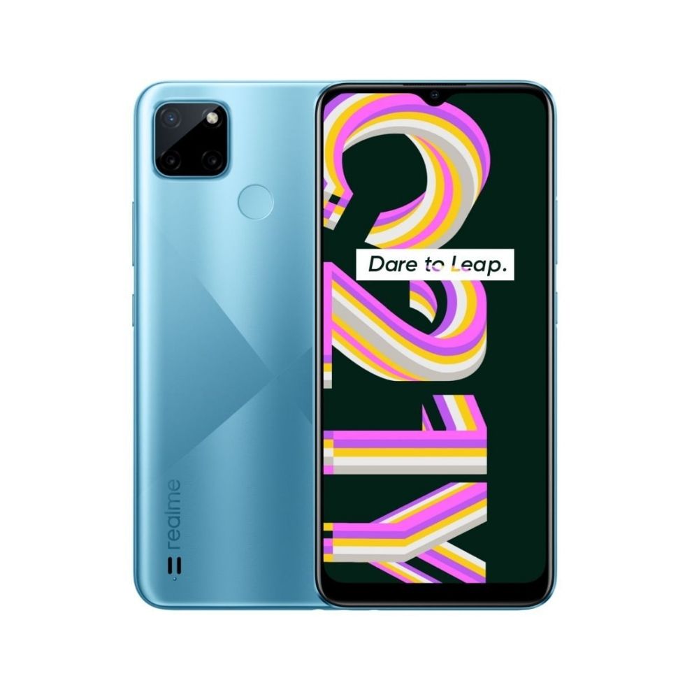 Realme C21Y (Cross Blue, 4GB RAM, 64GB Storage)