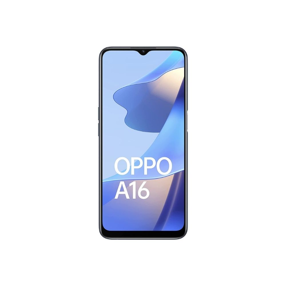 Oppo A16 (Crystal Black, 64 GB) (4 GB RAM)