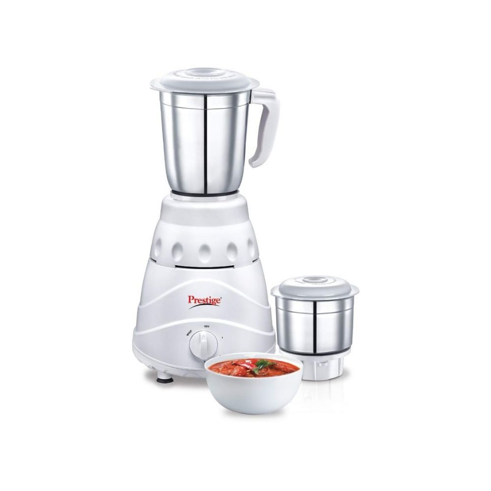 Prestige Flair SPL 550 Mixer Grinder (2 Jars, White)