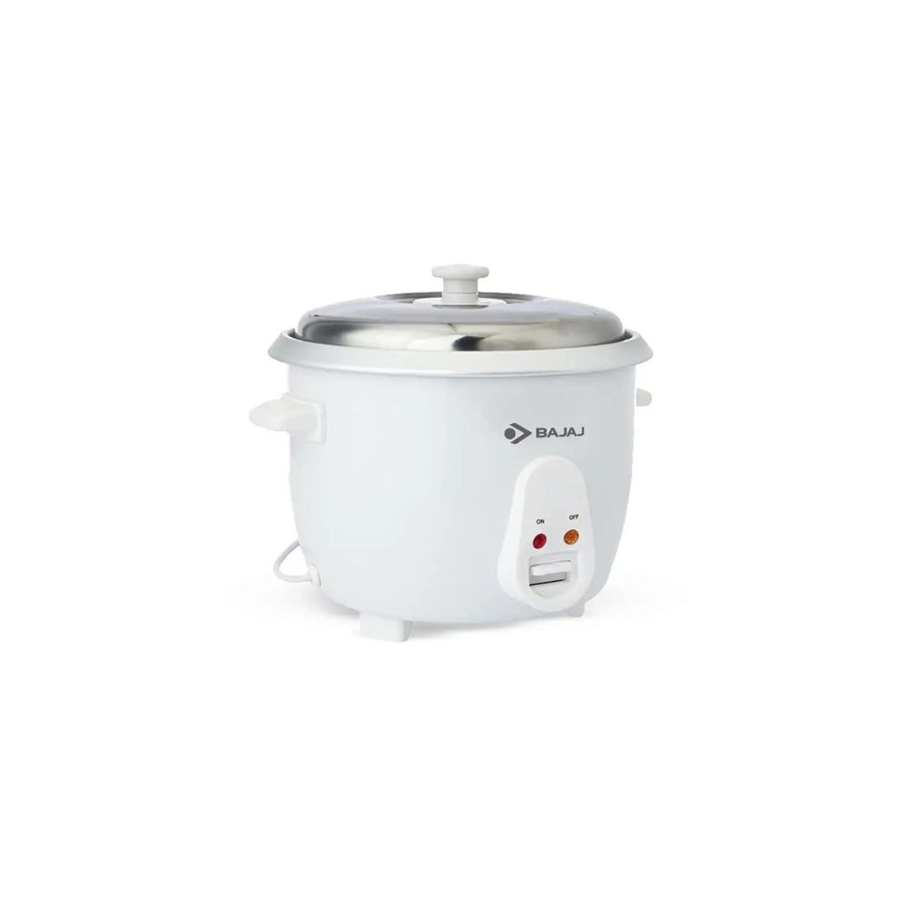 Bajaj RCX 5 1.8 Liters Rice Cooker, White