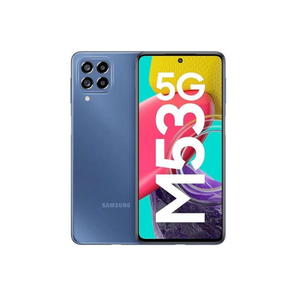 Samsung Galaxy M53 5G (Deep Ocean Blue, 8GB, 128GB Storage)