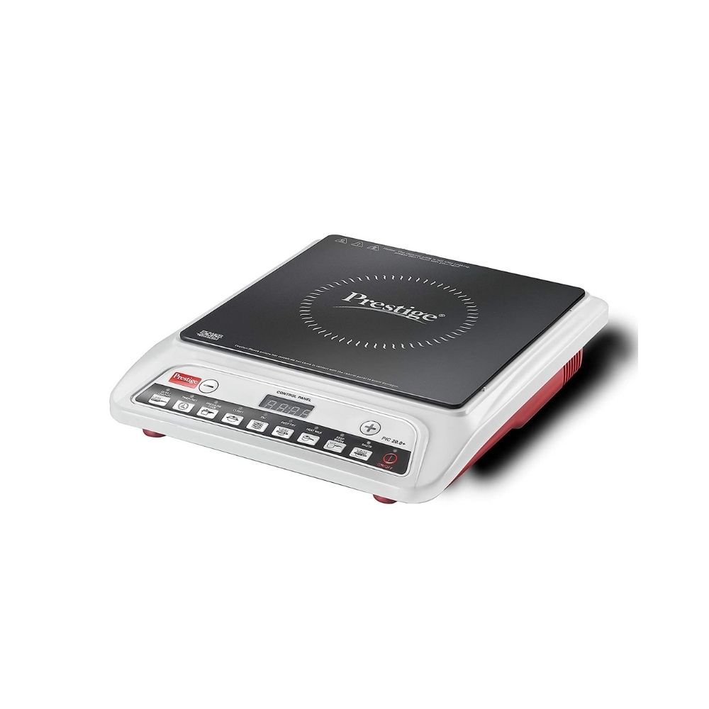 Prestige Induction Pic 20.0+ Induction Cooktop  (White, Push Button)