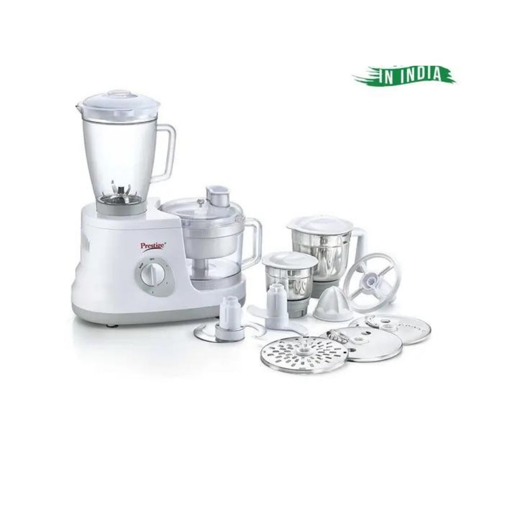 Prestige 41407 All Rounder 600 W Food Processor  (White)