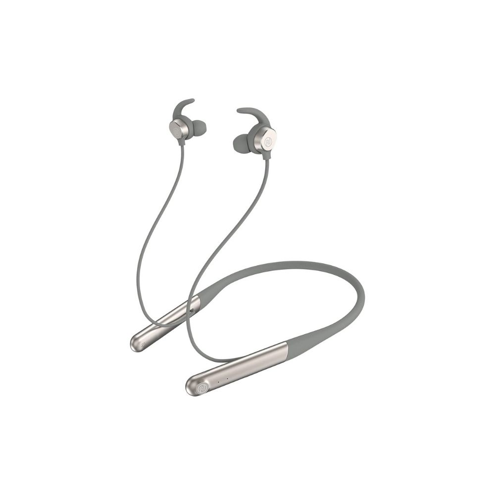 Noise Flair in-Ear Wireless Bluetooth Smart Neckband Earphone (Mist Grey)