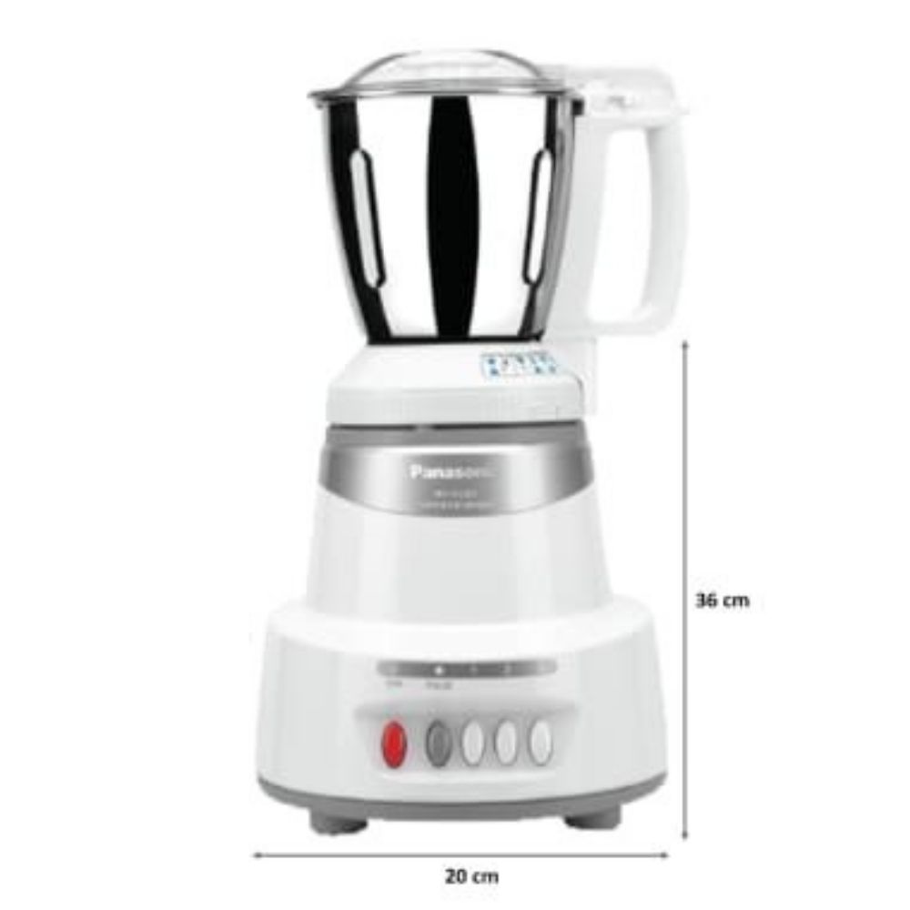 Panasonic Mixer Grinder MX AV325SLR Marble Silver