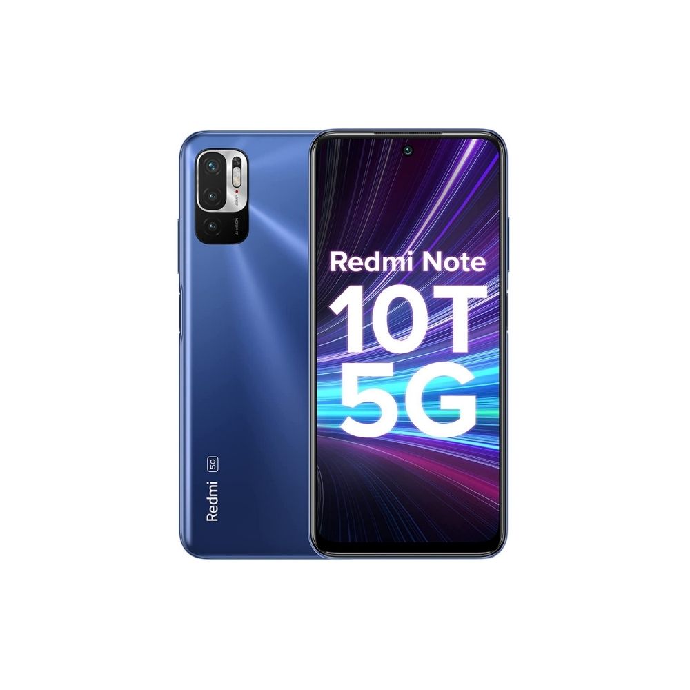 Redmi Note 10T 5G (Metallic Blue, 4GB RAM, 64GB Storage)