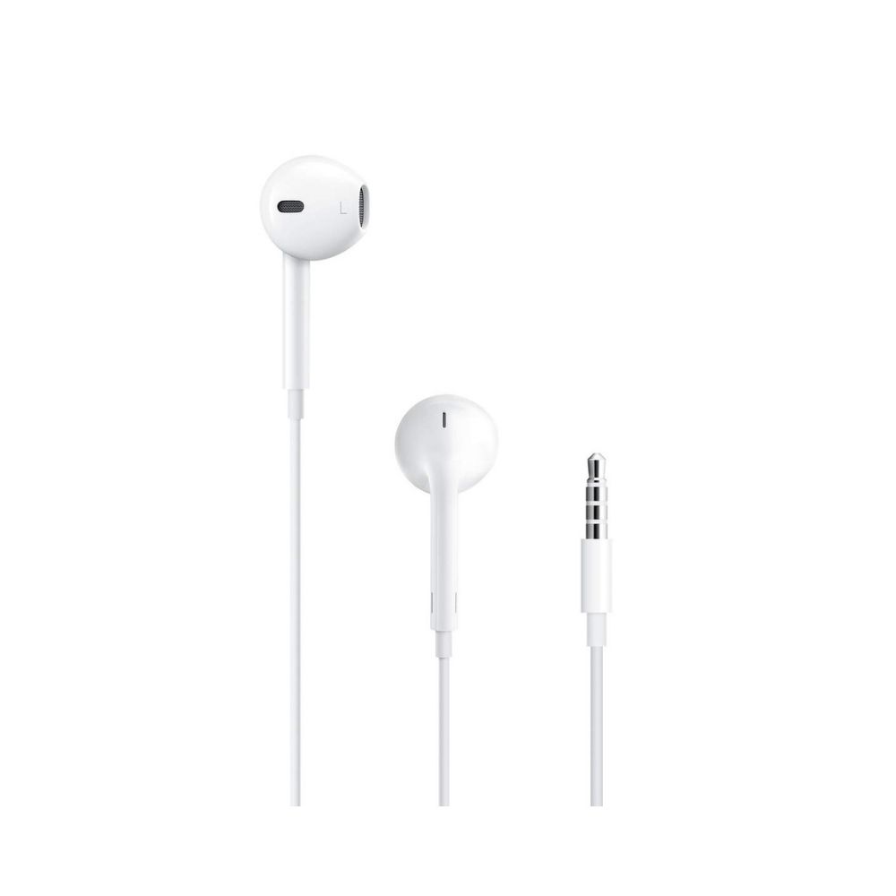 APPLE MNHF2ZM/A Wired Headset  (White, In the Ear)