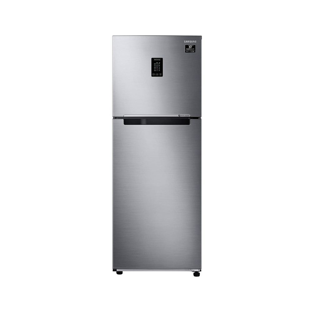 Samsung 314 L 2 Star Frost Free Double Door Refrigerator Elegant Inox (RT34A4622S8/HL)
