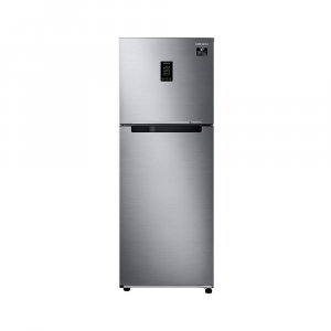 Samsung 314 L 2 Star Inverter Frost Free Double Door Refrigerator (RT34A4622S8/HL, Silver, Elegant Inox, Convertible, Curd Maestro)