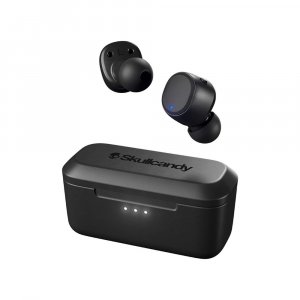 Skullcandy Spoke Truly Wireless Bluetooth in Ear Earbuds with Mic (Black)