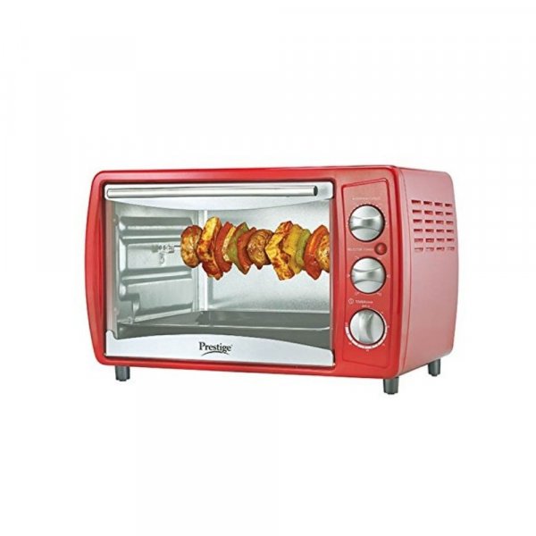 Prestige 19-Litre POTG 19 Oven Toaster Grill (OTG)  (Red)
