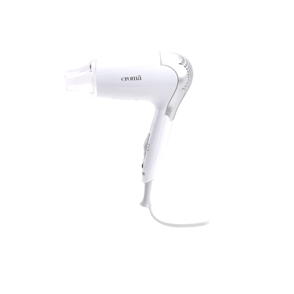Croma 1100W Foldable Hair Dryer 3 Heat Settings HotCoolWarm with Cool  Shot button CRAH4055 Pink  Amazonin Beauty