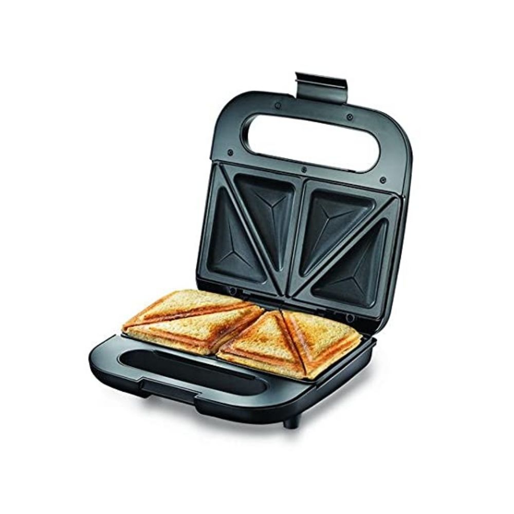 Prestige Sandwich Toaster PSDP 01 With Non-Stick Heating Plates Toast  (Black)