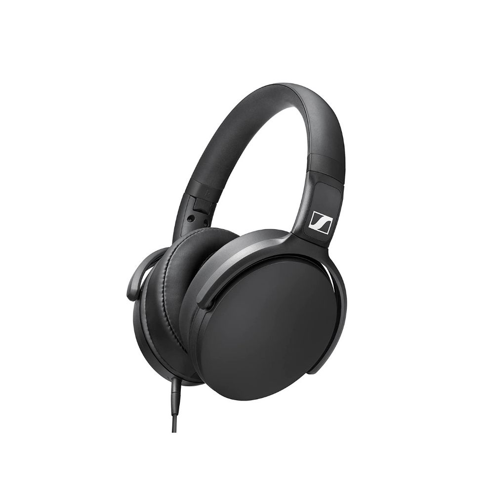 Sennheiser HD 400s Wired Over The Ear Headphone with Mic (Black)