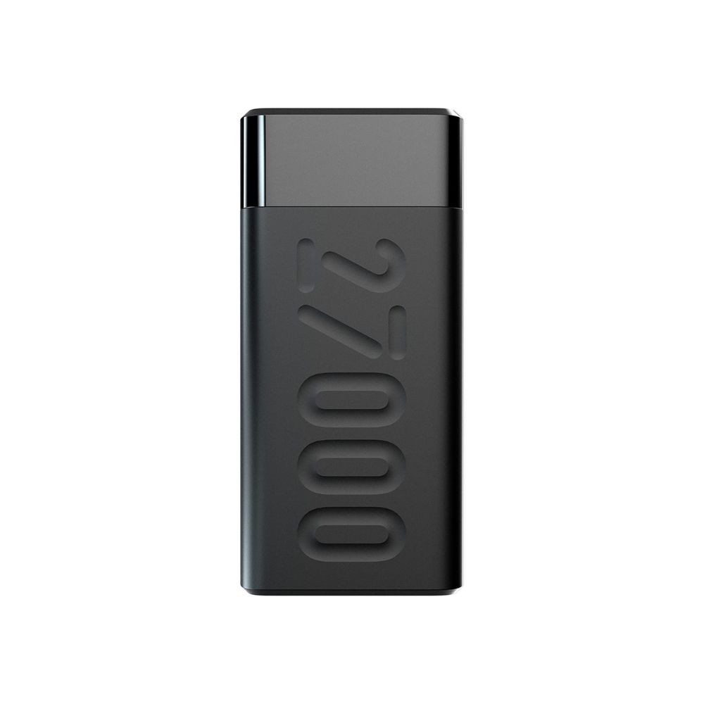 Ambrane 27000mAh Power Bank with 20W Fast Charging, Triple Output, Power Delivery(Stylo PRO, Black)